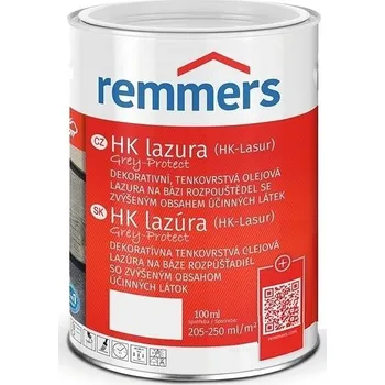 barva a nátěr na dřevo Remmers HK Lazura 3v1 100 ml