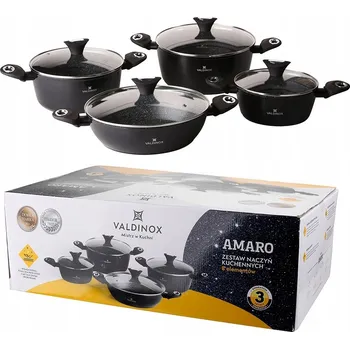 Hrnec HRNCE SADA HRNCŮ VALDINOX POKLICE INDUKCE PLYN