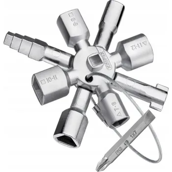 Klíč NITEO TOOLS UNIVERZÁLNÍ KLÍČ NA SKŘÍŇKY