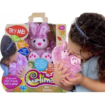 Plyšová Hračka Curlimals interaktivní králíček bibi