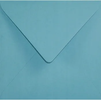 Obálka Eko obálky čtverec 15,5 cm Woodstock modré 5s