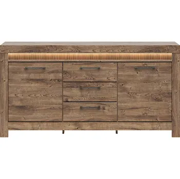 Komoda BRW TORIN KOM2D3S komoda, dub ribbeck