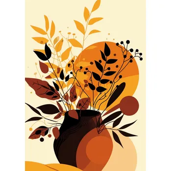 Plakát Plakát Kytice ovoce bez rámu 21 x 29,7 cm