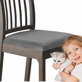 Podsedák Potah na židli MEBLE ODNOWA šedý