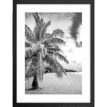 Obraz Obraz plakát v černém rámu do obýváku 30x40 krajina plakáty na zeď