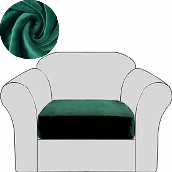 Napínací potah Potah na pohovku (kanape) Domidekor zelený