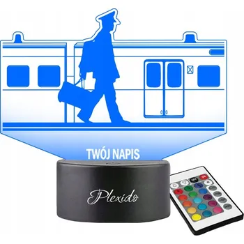 Lampička Plexido vícebarevná Noční lampa