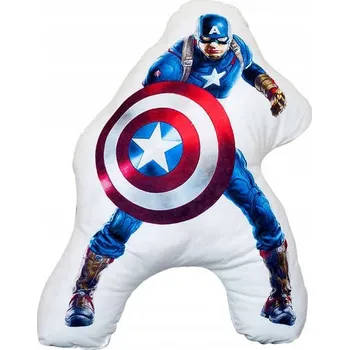 plyšák Polštář Kapitán Amerika Avengers plyšová hračka Steven Steve Rogers