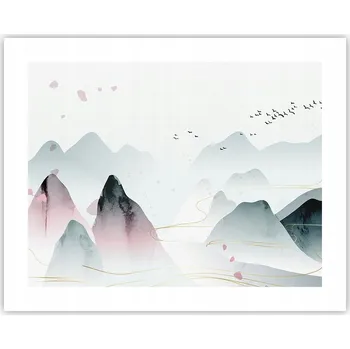 Obraz Obraz plakát na zeď bez rámu 50x40 krajina foto obývák ložnice