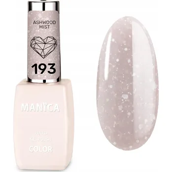 Přípravek na nehty Manica Hybridní lak na nehty LED/UV 10ml - Ashwood Mist - 193