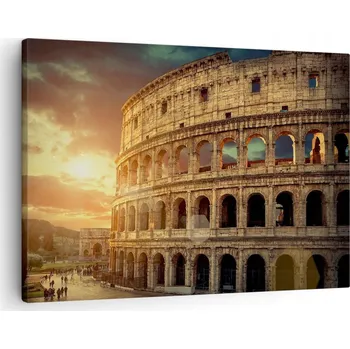 Obraz Obraz na plátně do obýváku ložnice 70x50 Koloseum foto obrazy na zeď