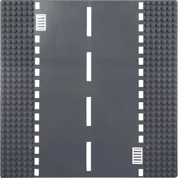 ostatní stavebnice Silnice, stavební deska, silniční díl - rovný úsek