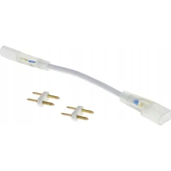 LED páska Spojka pro LED NEON pásky na 230V 8x16mm s kabelem