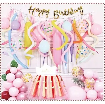 Balónek SADA BALÓNKŮ NA NAROZENINY OSLAVU PÁRTY 49ks