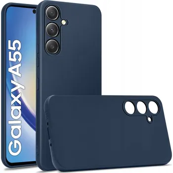 Pouzdro na mobilní telefon Zadní Kryt KrainaGSM pro Samsung, Galaxy A55 5G modrý