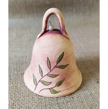 Vánoční dekorace keramický zvoneček 02