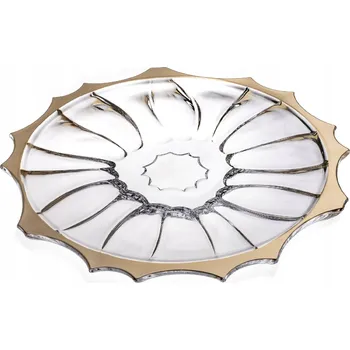 Talíř Aurum Plantica talíř 20 cm se zlatým okrajem