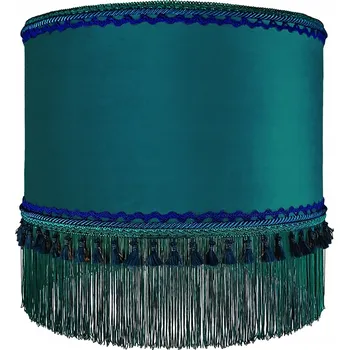 Lampička Lampa LAS PLUMAS Gaviota N°2 s třásněmi a střapci, patice E27