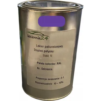 Lak na dřevo Barva průmyslová, polyuretanový lak 1l lesk 2:1 RAL 4005