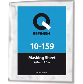Ochranná maskovací Fólie na lak | 6 mikronů | 4 m x 5 m | Q-Refinish