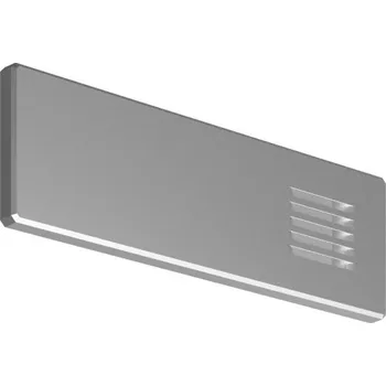 Příslušenství pro LED osvětlení Záslepka KLUŚ KIDESIN pro LED hliníkové profily stříbrná