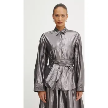 Dámská košile Košile Forte Forte 13590.my.shirt fialová 94X, vel. 38