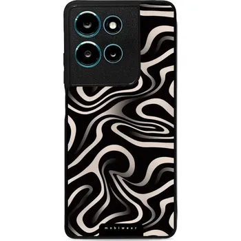 Pouzdro na mobilní telefon Lesklý kryt Mobiwear Glossy - Motorola Moto G75 5G - GA63G Vlnky a linky (Prémiové lesklé pouzdro, obal, kryt Mobiwear Glossy na mobil Motorola Moto G75 5G - GA63G Vlnky a linky, materiál Plast + TPU silikon - krytí po všech stranách, neošoupatelný potisk