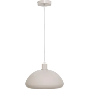 Atmosphera Lustr s kovovým stínidlem SAVIO, Ø 27 cm, béžový