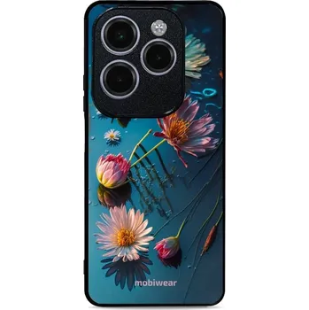 Telefonní příslušenství Lesklý kryt Mobiwear Glossy - Infinix HOT 40 Pro - G013G Květy na hladině (Prémiové lesklé pouzdro, obal, kryt Mobiwear Glossy na mobil Infinix HOT 40 Pro - G013G Květy na hladině, materiál Plast + TPU silikon - krytí po všech stranách, neošoupatelný)
