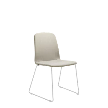 Jednací židle Konferenční židle Sunrise 152-Q-N0 (drátěná kostra - bílý nástřik, celočalouněný korpus, stohovateln