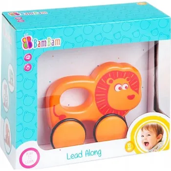 Hračka pro nejmenší Lev na kolečkách Bam Bam