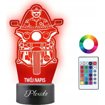 Lampička Plexido vícebarevná Noční lampa