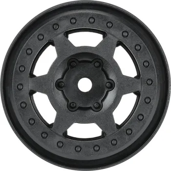 RC náhradní díl Pro-Line disk 1.55" 1:10 Holcomb Crawler Bead-Loc H12 černý (2)