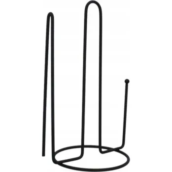 Věšák STOJAN DRŽÁK NA PAPÍROVÉ UTĚRKY ČERNÝ