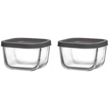 Dóza na potraviny LAV CUBE Sada 2 nádob s víkem pro uchovávání potravin 270 ml