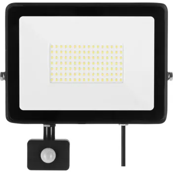 LED reflektor SOLIS 100W s čidlem IP44 neutrální bílá