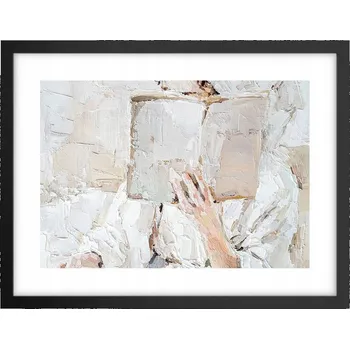 Obraz Obraz plakát v černém rámu do obýváku 40x30 cm, umělecký foto plakát na zeď