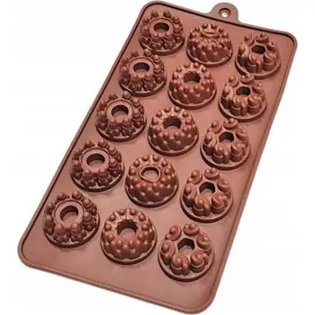 Forma na pečení SILIKONOVÁ FORMA NA ČOKOLÁDU PRALINKY MIX MUFFINŮ