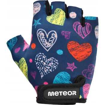 Cyklistické rukavice Cyklistické rukavice Meteor XS modré