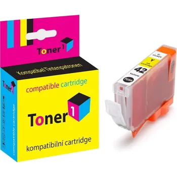 Cartridge Canon CLI-42Y - CLI42Y kompatibilní žlutá Toner1