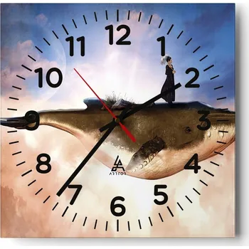 Hodiny Nástěnné hodiny do obýváku 40x40 Abstrakce Tiché hodiny Skleněné hodiny Bez hlučnosti