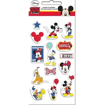 samolepka Samolepky pěnové Mickey Mouse Disney 1 ks
