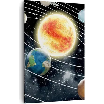 Obraz Velký obraz do obýváku XXL 80x120 kosmos moderní na plátně obrazy