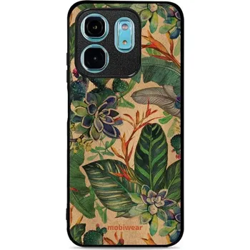 Pouzdro na mobilní telefon Lesklý kryt Mobiwear Glossy - Infinix Smart 9 - G036G - Sukulenty (Prémiové lesklé pouzdro, obal, kryt Mobiwear Glossy na mobil Infinix Smart 9 - G036G - Sukulenty, materiál Plast + TPU silikon - krytí po všech stranách, neošoupatelný potisk, tenké)