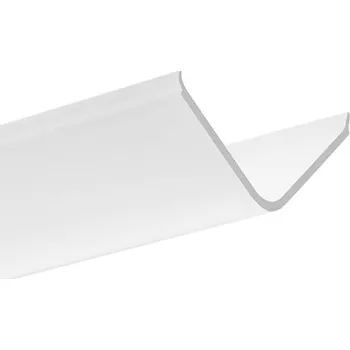 Příslušenství pro LED osvětlení Difuzor KLUŚ KOPRO-38S pro LED hliníkové profily saténový 3m