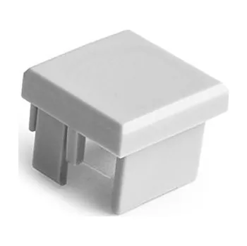 Příslušenství pro LED osvětlení Záslepka KLUŚ M-K pro LED hliníkové profily šedá