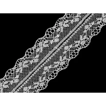 Krajka Silonová krajka / vsadka šíře 40 mm