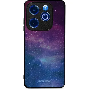 Pouzdro na mobilní telefon Lesklý kryt Mobiwear Glossy - Infinix HOT 40i - G049G - Mlhovina (Prémiové lesklé pouzdro, obal, kryt Mobiwear Glossy na mobil Infinix HOT 40i - G049G - Mlhovina, materiál Plast + TPU silikon - krytí po všech stranách, neošoupatelný potisk, tenké proveden