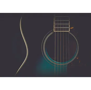 Obraz Obraz plakát do obýváku ložnice 40x30 kytara foto na zeď bez rámu