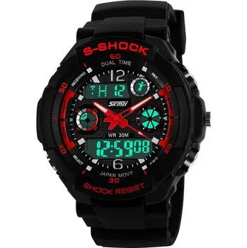 Hodinky Sportovní digitální hodinky Skmei červené - dětská S